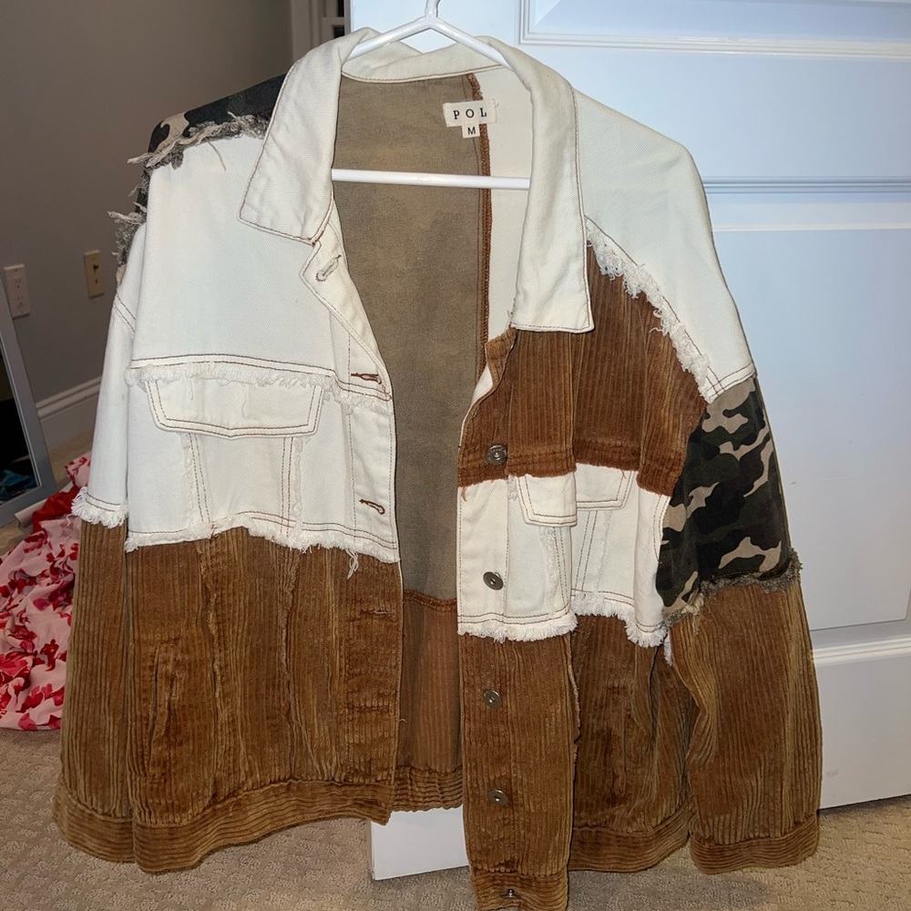 12th tribe patched jacket